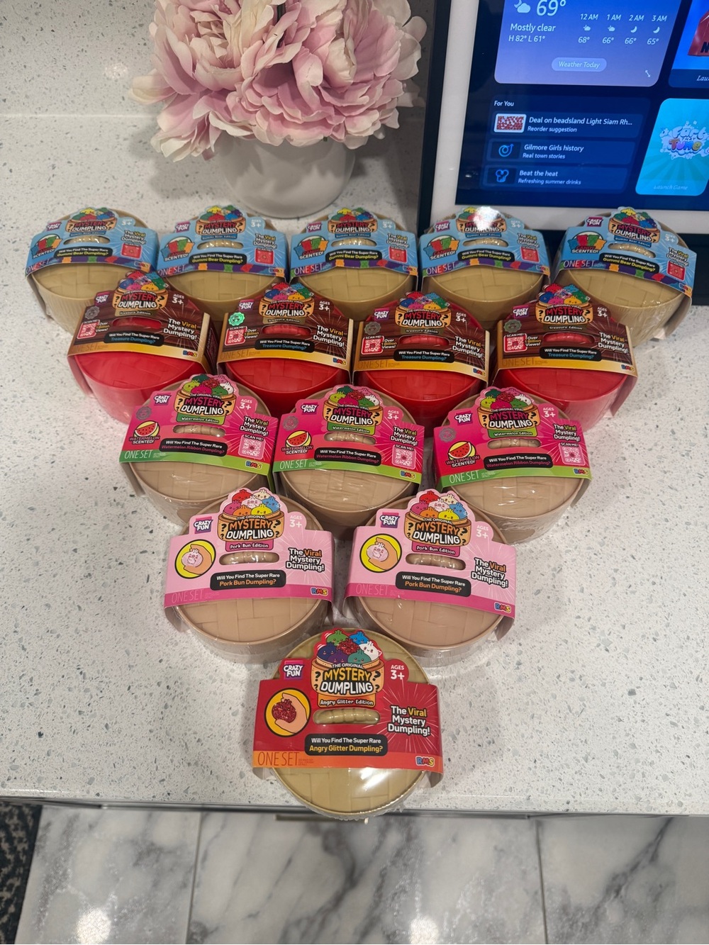 RMS Dumpling Bundle - Gummy Bear, Treasure, Watermelon, Pork and Angry Glitter